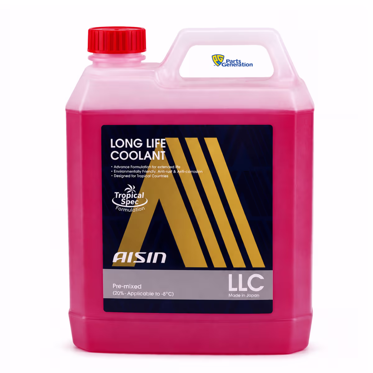 AISIN LONG LIFE PREMIXED COOLANT RED 4L